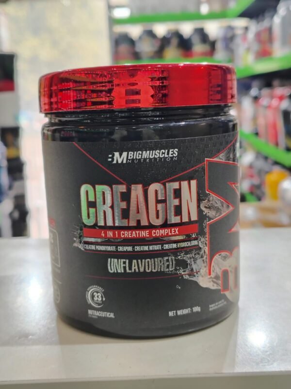 Big Muscles Creagen 4 in 1 Creatine 33 servings (unflavoured)