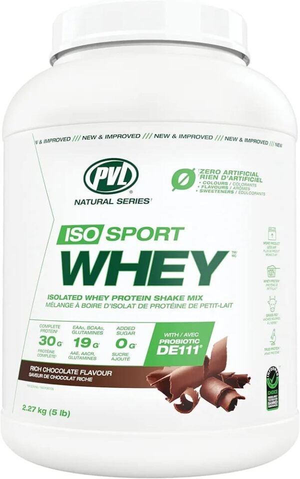 Pvl ISO Sport Whey - 2.27 kg (Rich Chocolate)
