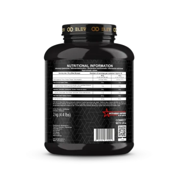 Elev Whey Gold 2Kg Strawberry Cream - Image 2