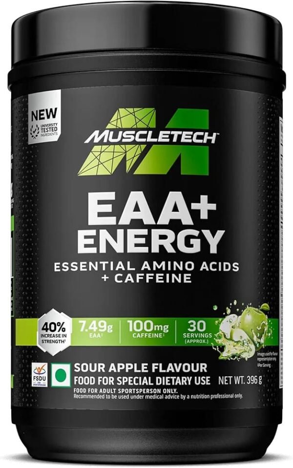 Muscletech™ EAA+ Energy Ultimate recovery backed by science