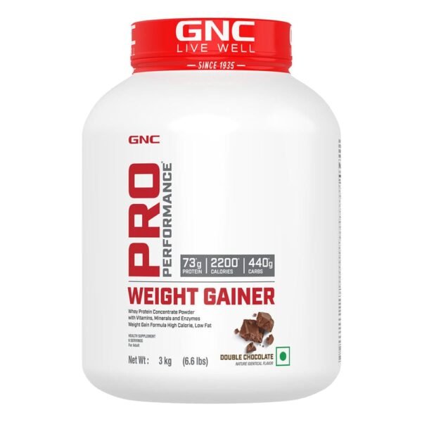 GNC Pro Performance Weight Gainer – Double Chocolate (3kg)