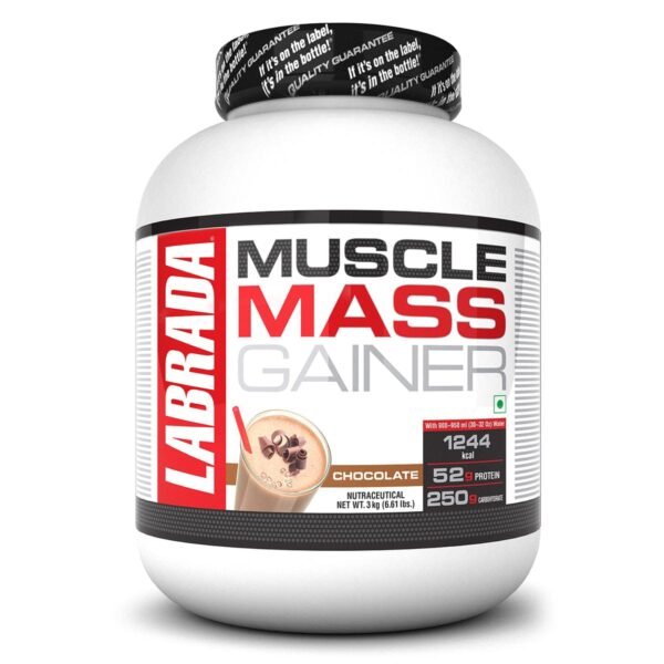 Labrada Muscle Mass Gainer – Chocolate (3kg)