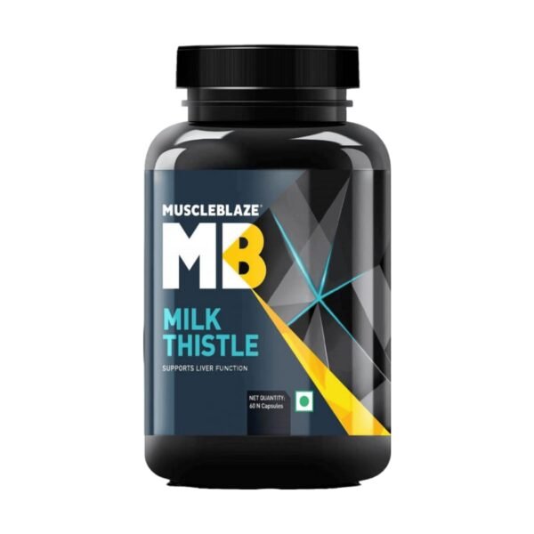 MuscleBlaze Milk Thistle – 60 Capsules