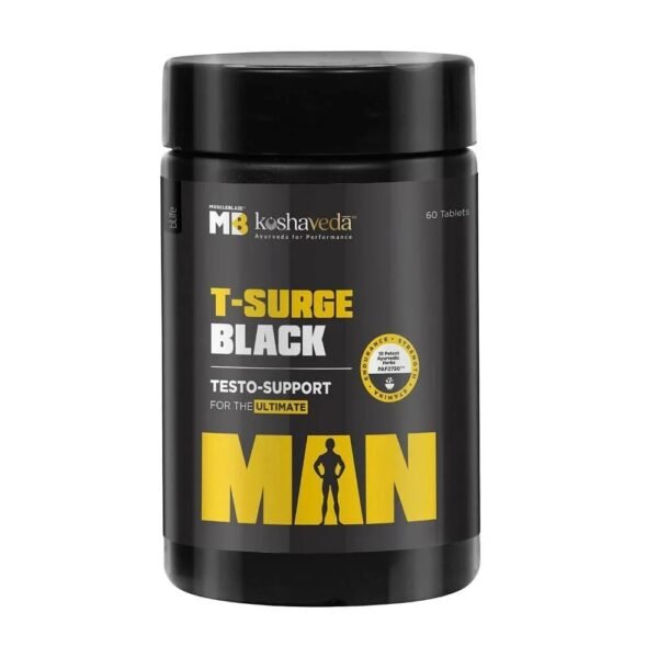 MuscleBlaze T-Surge Black – Advanced Testosterone Booster